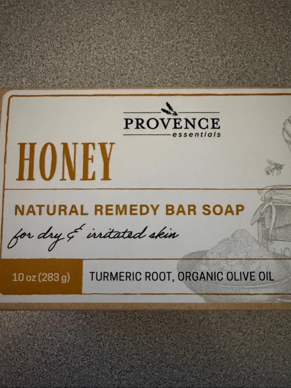 NATURAL GOAT’S Milk Turmeric Honey Olive Oil Soap x 3